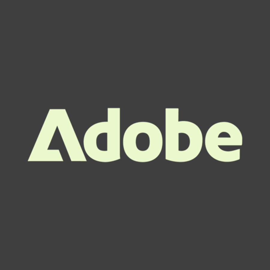 Card logo adobe